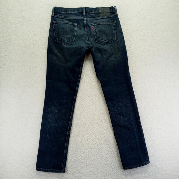 Levi Strauss 511 Slim Fit Dark Wash Jeans Mens W33 L32 - Picture 9 of 10